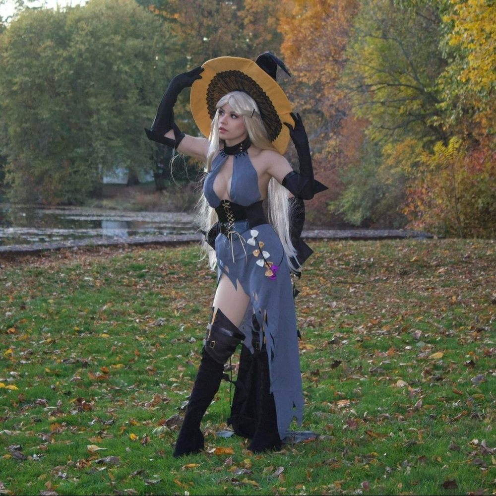 Halloween Ningguang cosplay costume Genshin Impact